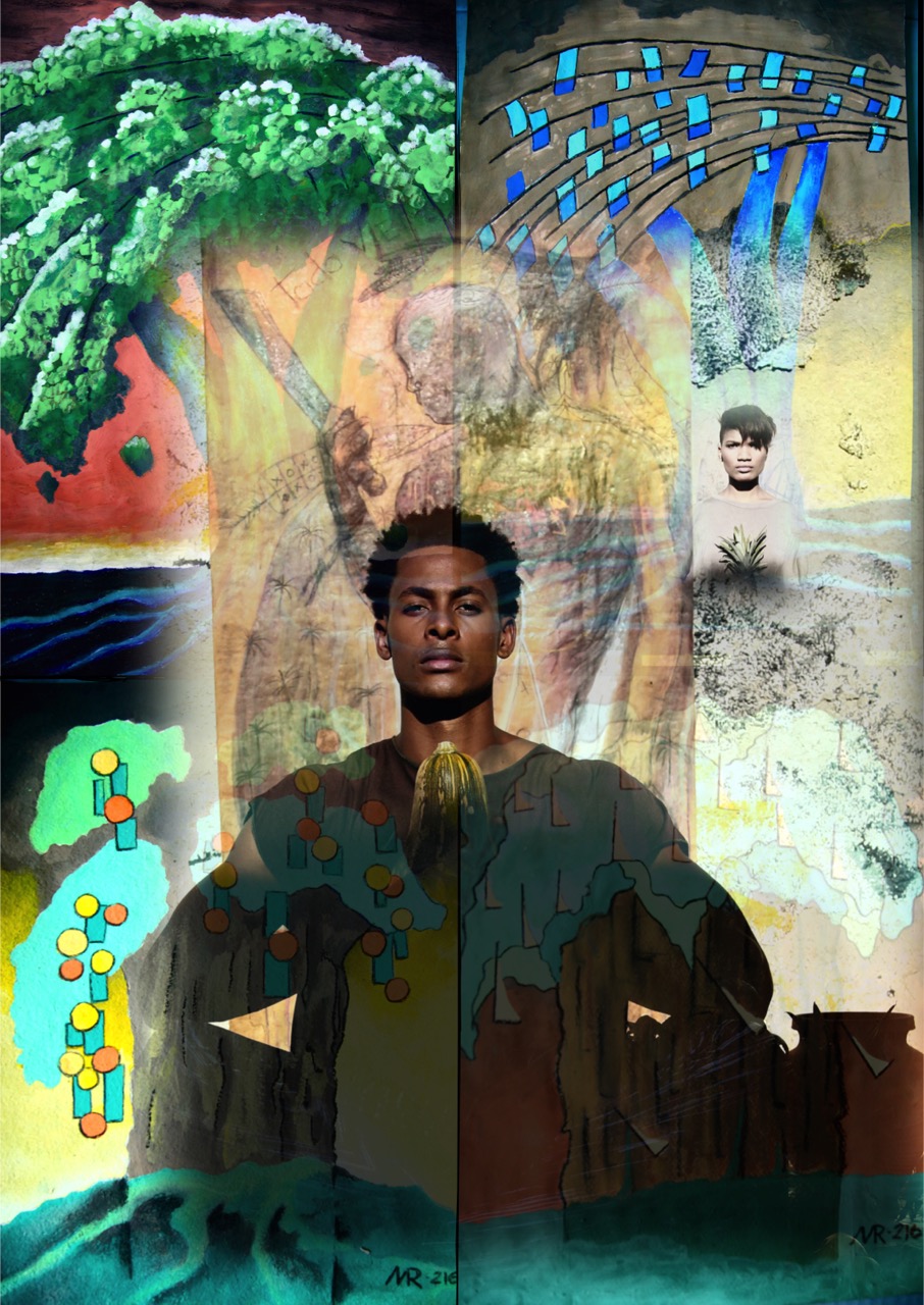 Titel-Bild: Photo und bemalt, Titel: 'Garden Eden' Autor: Kirstine Ahumada T. Meyer